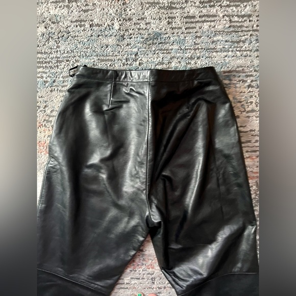 ANN TAYLOR 100% LEATHER PANTS - Picture 5 of 7